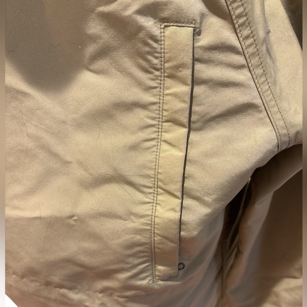 80s LL BEAN BAXTER STATE PARKA HOODED UTILITY JACKET RAIN PROOF LIGHTWEIGHT SZ M - Picture 8 of 10